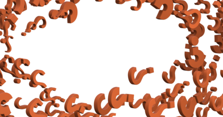 question mark symbols for FAQ