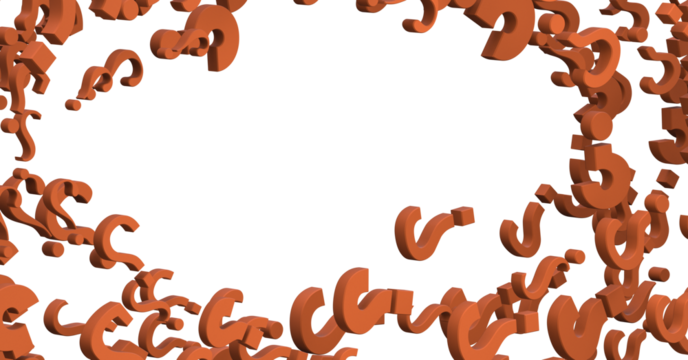 question mark symbols for FAQ