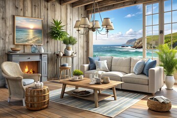 Rustic Coastal Elegance