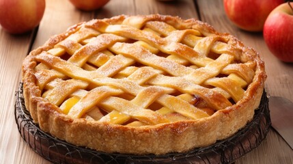 National cuisine of Australia: Australian apple pie.