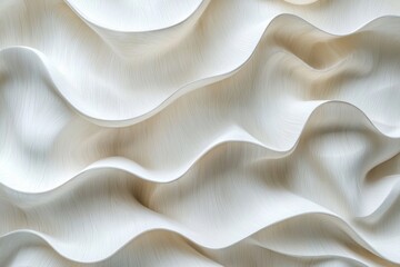 Fototapeta premium Abstract background of white plywood texture created with generative AI