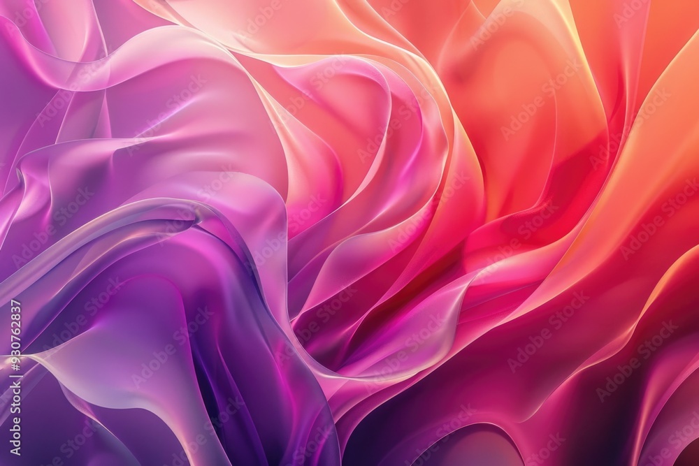 Aufkleber A close-up view of a pink and purple background, ideal for adding a pop of color to your design