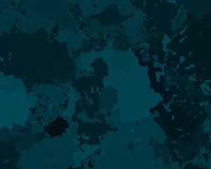a seamless, abstract, textured background in deep teal with irregular, organic shapes creating a dynamic and interesting look