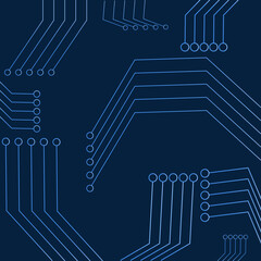 Blue futuristic abstract background, artificial intelligence, artificial intelligence background