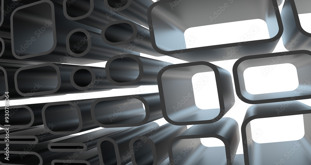 Aufkleber abstract geometric backgrounds full color