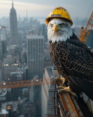 Labor Day with white eagle 