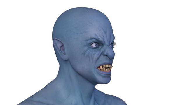 悪魔青年　3DCGレンダリング