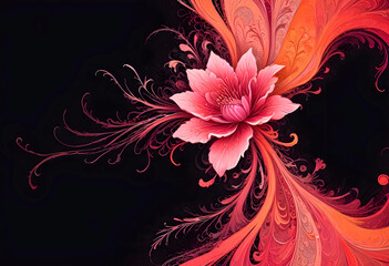 abstract floral background
