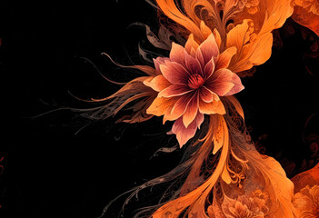 abstract floral background