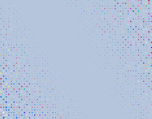 Bright scattering  of multi-colored  shiny confetti
