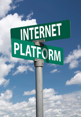 internet platform sign