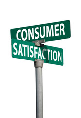 consumer satisfaction sign