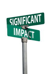 significant impact sign
