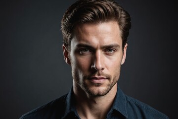 Obraz premium Beautiful handsome man