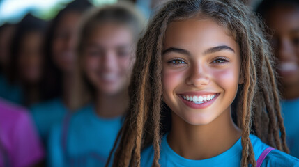 A team of volunteers providing mentorship to at-risk youth, guiding them towards positive life choices.