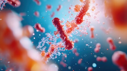 Hyper-Realistic 3D Exosome Visualization: Futuristic Molecular Biostructure and Cellular Nanotechnology