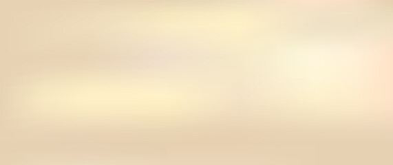 Beige gradient background, neutral light texture, warm color cream, pastel nude gradation, golden blur elegant backdrop. Abstract soft brown bg. Vector illustration © Sylfida