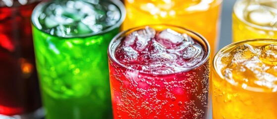 Diet soft drink with a crisp, refreshing taste