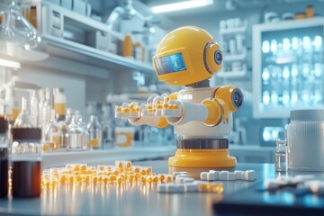 Close up of a robotic head with a contemplative expression pondering the ethical implications of artificial intelligence