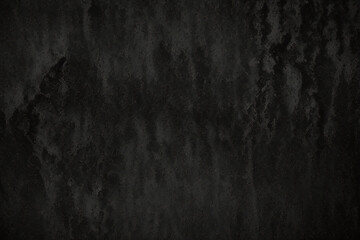 Obraz premium Fondo de hormigón con textura grunge negro oscuro. Panorama de fondo o textura de pizarra negra gris oscuro. Textura de hormigón negro vectorial. Fondo de pared de piedra. 