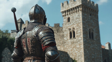 Obraz premium knight in armor