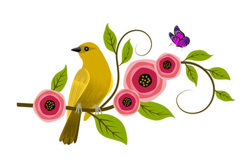 illustration of a bird