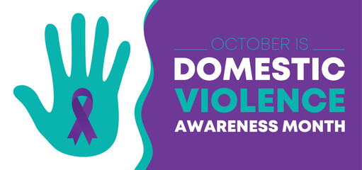 Domestic Violence awareness month (DVAM)  to raising awareness about domestic violence. Every October