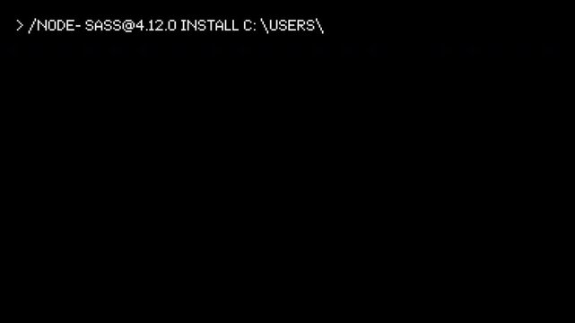 Animation of a computer operating system booting, starting and loading on DOS interface. Transition for video intro with green chroma key.