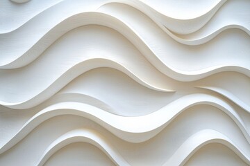 Fototapeta premium Abstract background of white plywood texture created with generative AI