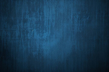 Obraz premium Black dark azure cobalt sapphire blue abstract background. Color gradient. Geometric shape. Wave, wavy curved line. Rough grunge grain noise. Light neon metallic shine shimmer bright. Design 