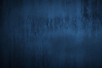 Obraz premium Black dark azure cobalt sapphire blue abstract background. Color gradient. Geometric shape. Wave, wavy curved line. Rough grunge grain noise. Light neon metallic shine shimmer bright. Design 
