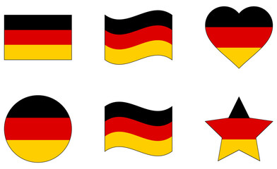 ドイツの国旗セット