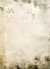 1920s Newsprint Paper with Smudged Printer Ink Background