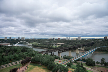 Fototapeta premium view of the city