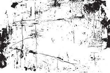 Aged Black and White Vintage Grunge Texture Design