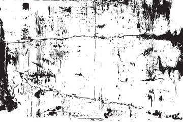 Aged Black and White Vintage Grunge Texture Design