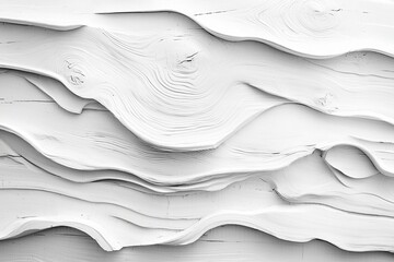 Fototapeta premium Abstract background of white plywood texture created with generative AI