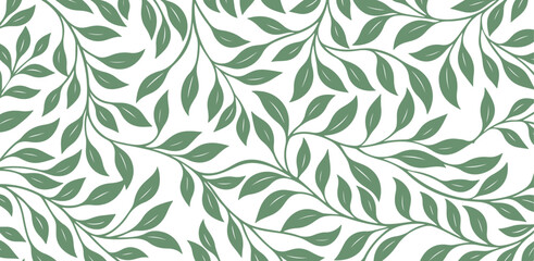 leaf pattern Seamless Elegant abstract background