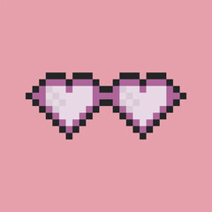 optic cool glasses pixel art