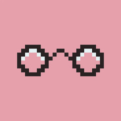 optic cool glasses pixel art