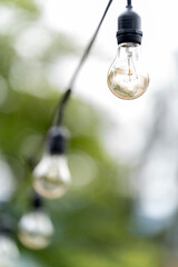 Outdoor hanging lights