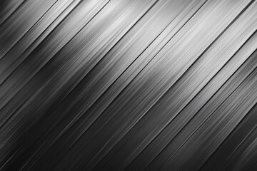 Fototapeta premium Abstract silver background with diagonal lines. Perfect for designs that need a metallic, industrial, or tech feel.