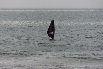 Naklejka premium Planche à voile .
