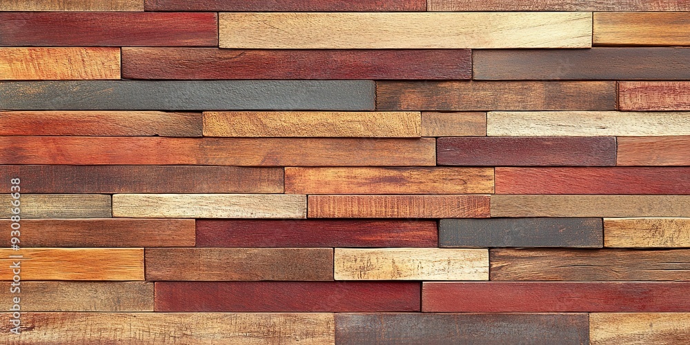 Poster web graphics featuring backgrounds with wood grain wall patterns. copyspace image