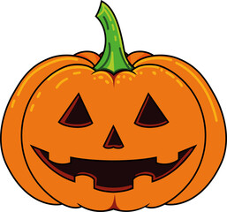halloween pumpkin. high definition color png