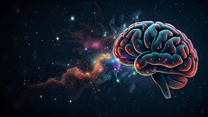 Knowledge brightens and produce spark in the brain, literacy day theme  