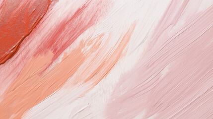 abstract and colorful artwork depicting pink and orange flowers on a pristine white background, highlighting their delicate charm.