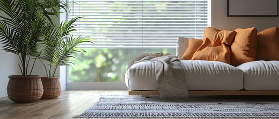 Motorized blinds control with seamless automation, offering convenience and modern home technology