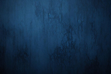 Obraz premium Grunge abstract Elegant dark solid blue background with elegant border and used for blue wall , a versatile backdrop for website banners, social media posts. Abstract rough blue grunge backdrop