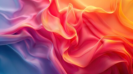 Fototapeta premium Abstract Colorful Fabric